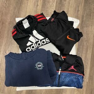 Four Size 4 Jackets and sweatshirts